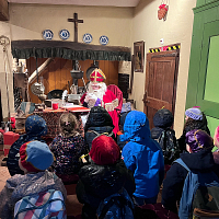 Sint in het Openlucht Museum